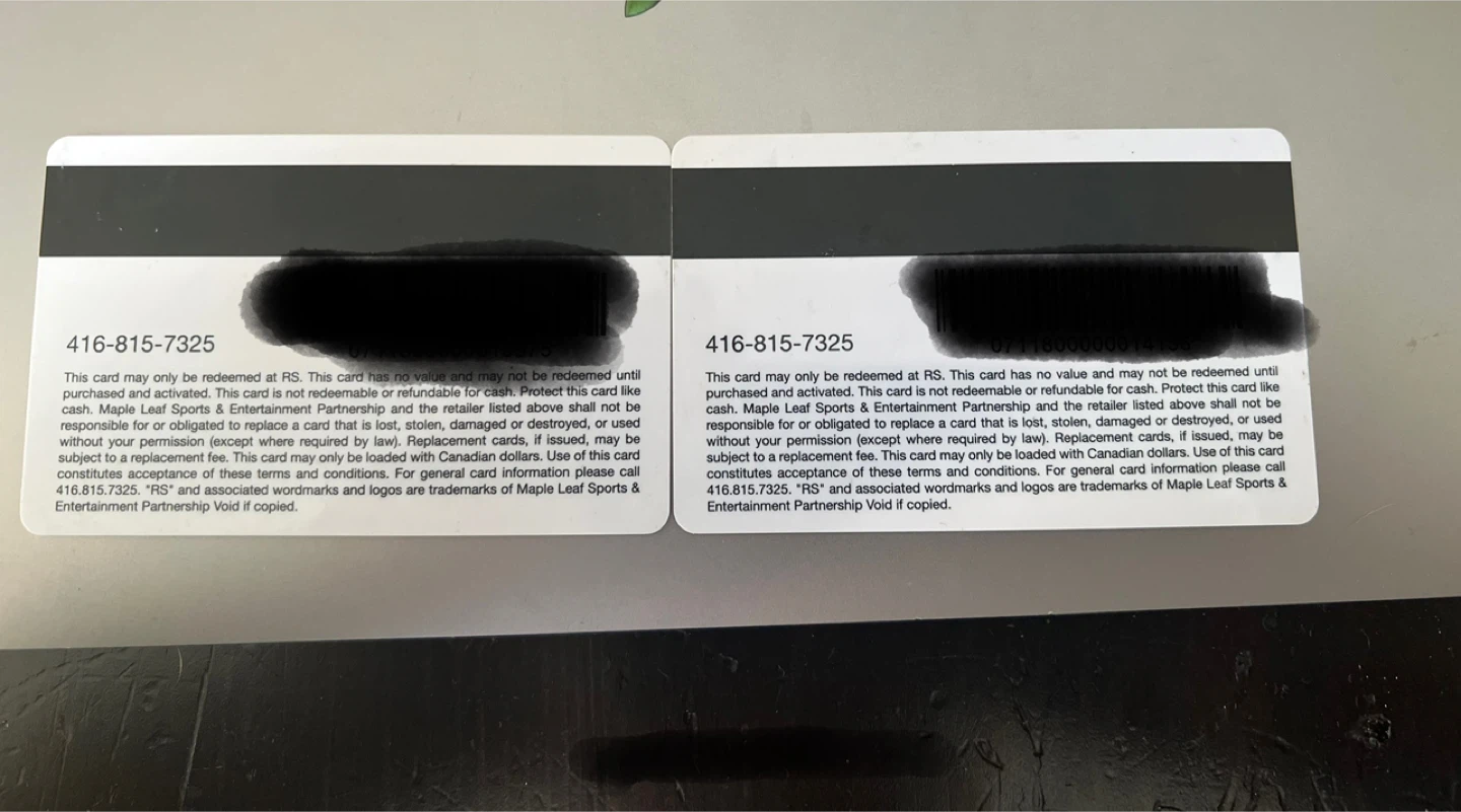 2 Real Sports Gift Cards – $146.55 Balance - photo 2