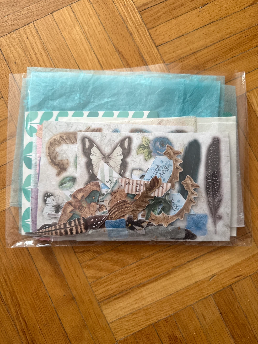 Ephemera Sticker Pack - Vintage Nature Motifs