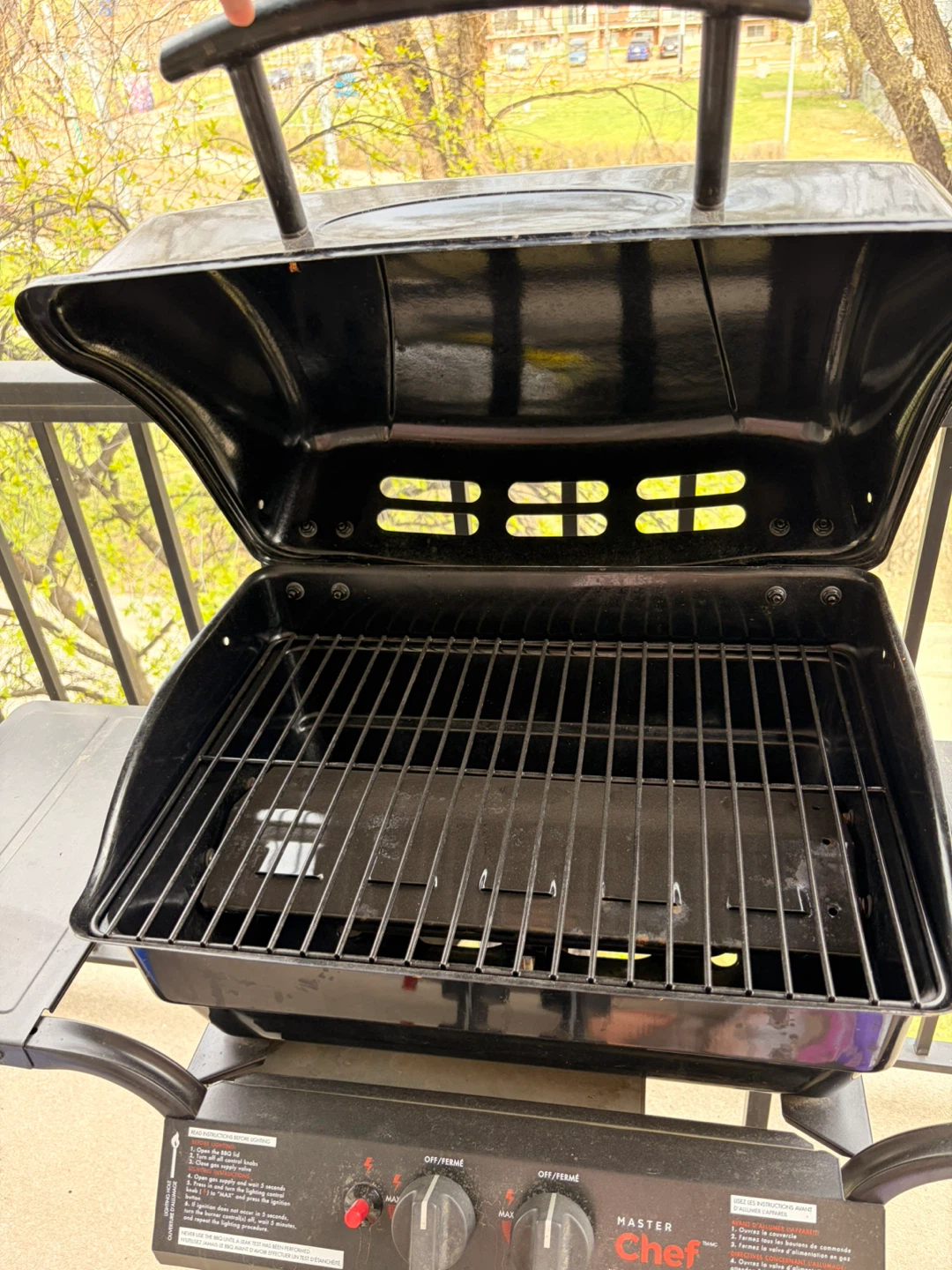 Master Chef Portable Propane Grill - photo 2