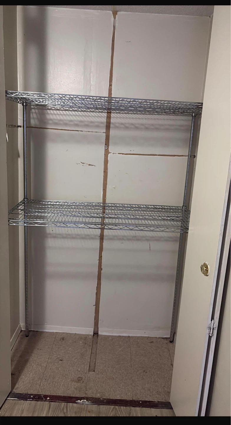 Wire Shelving Unit moving sale like new - photo 2