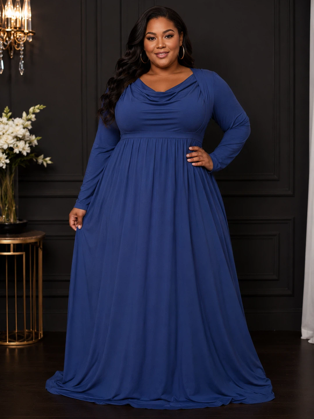 Blue Maxi Dress