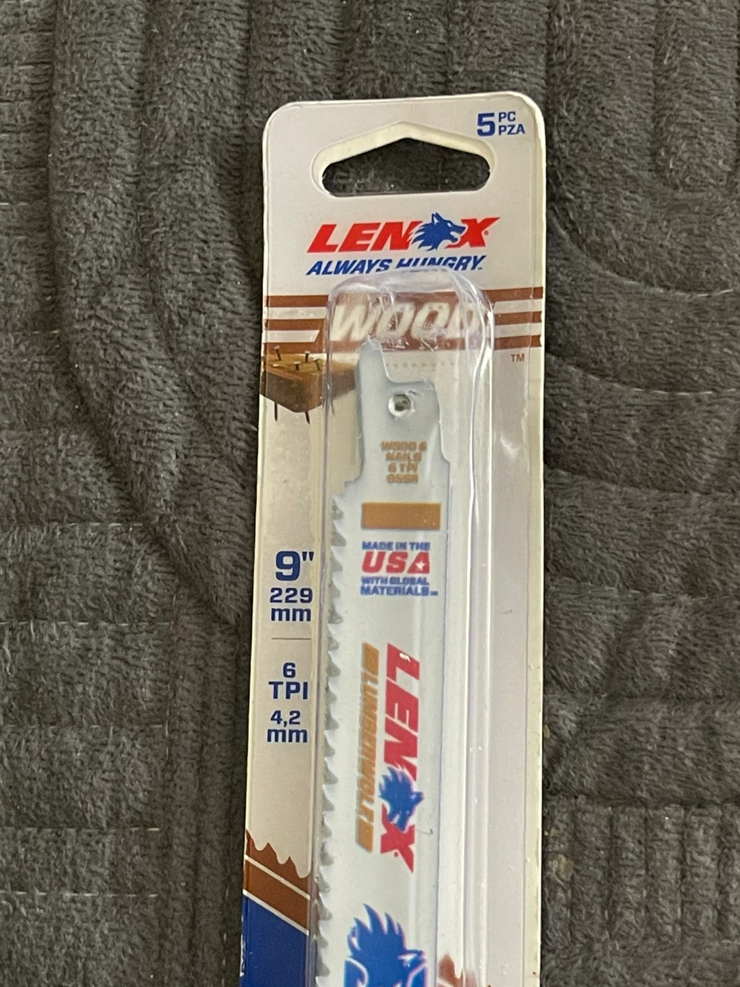 LENOX Wood & Nails Reciprocating Saw Blades 9”and 12”- 10 pcs - photo 5