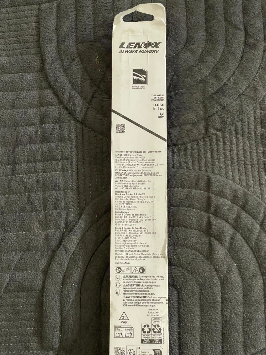 LENOX Wood & Nails Reciprocating Saw Blades 9”and 12”- 10 pcs - photo 4