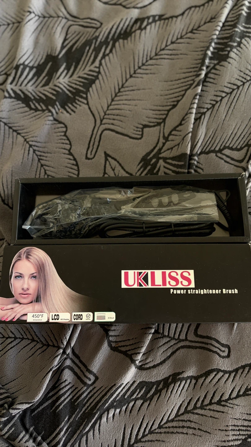 UKLISS Power Straightener Brush