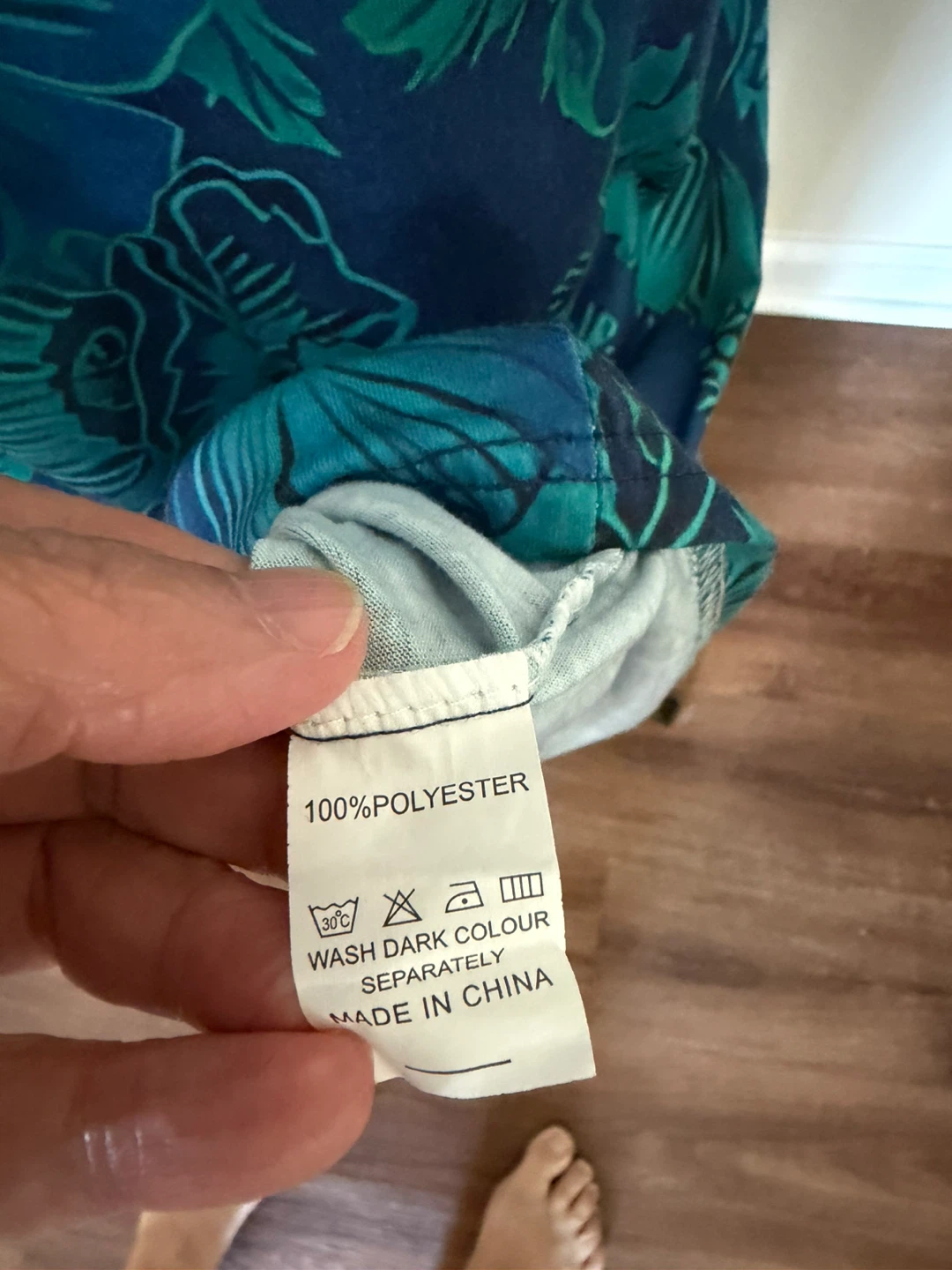 Blue Floral Maxi Dress XXL - photo 4