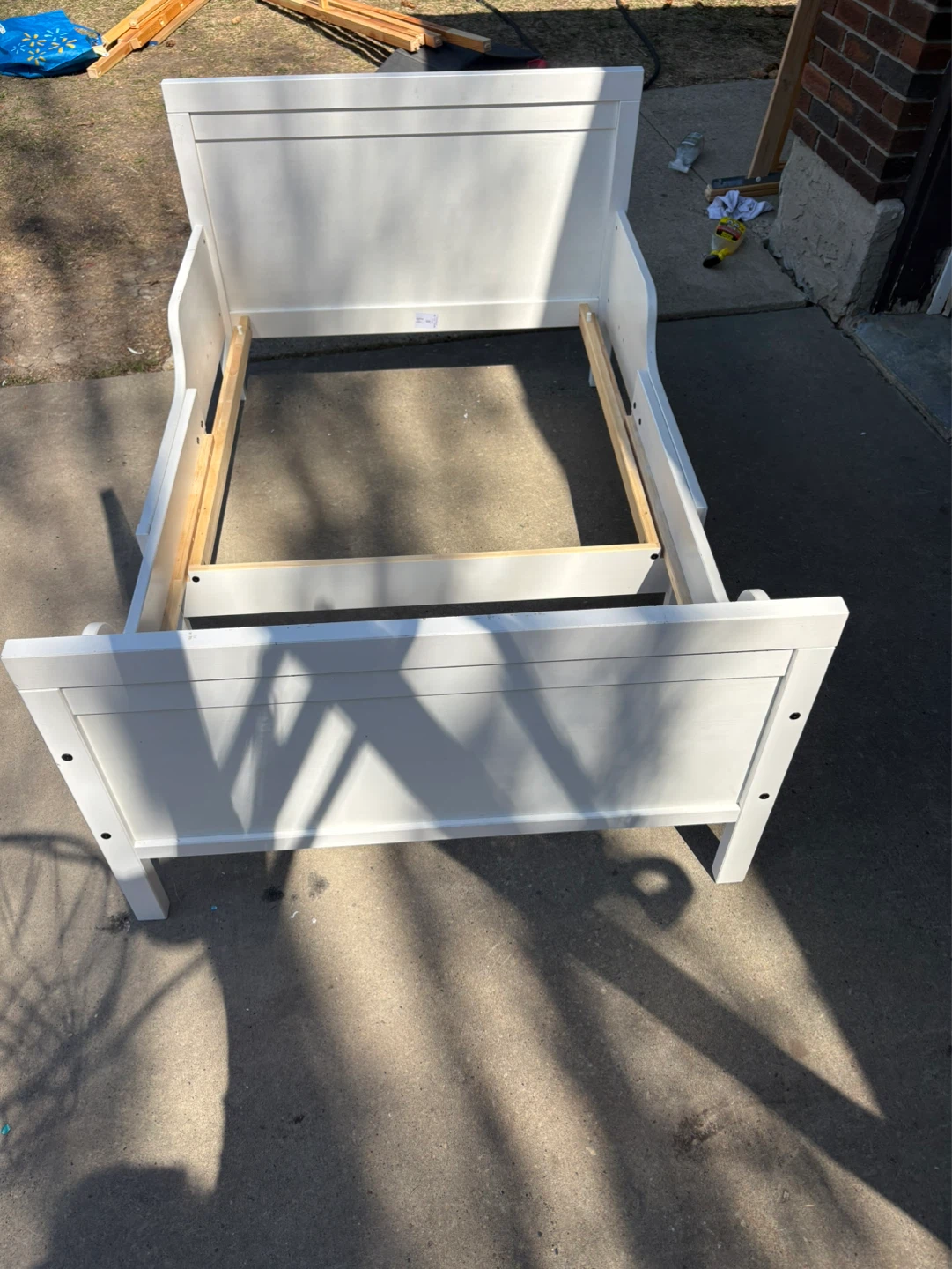 IKEA SUNDVIK Toddler Bed Frame - White