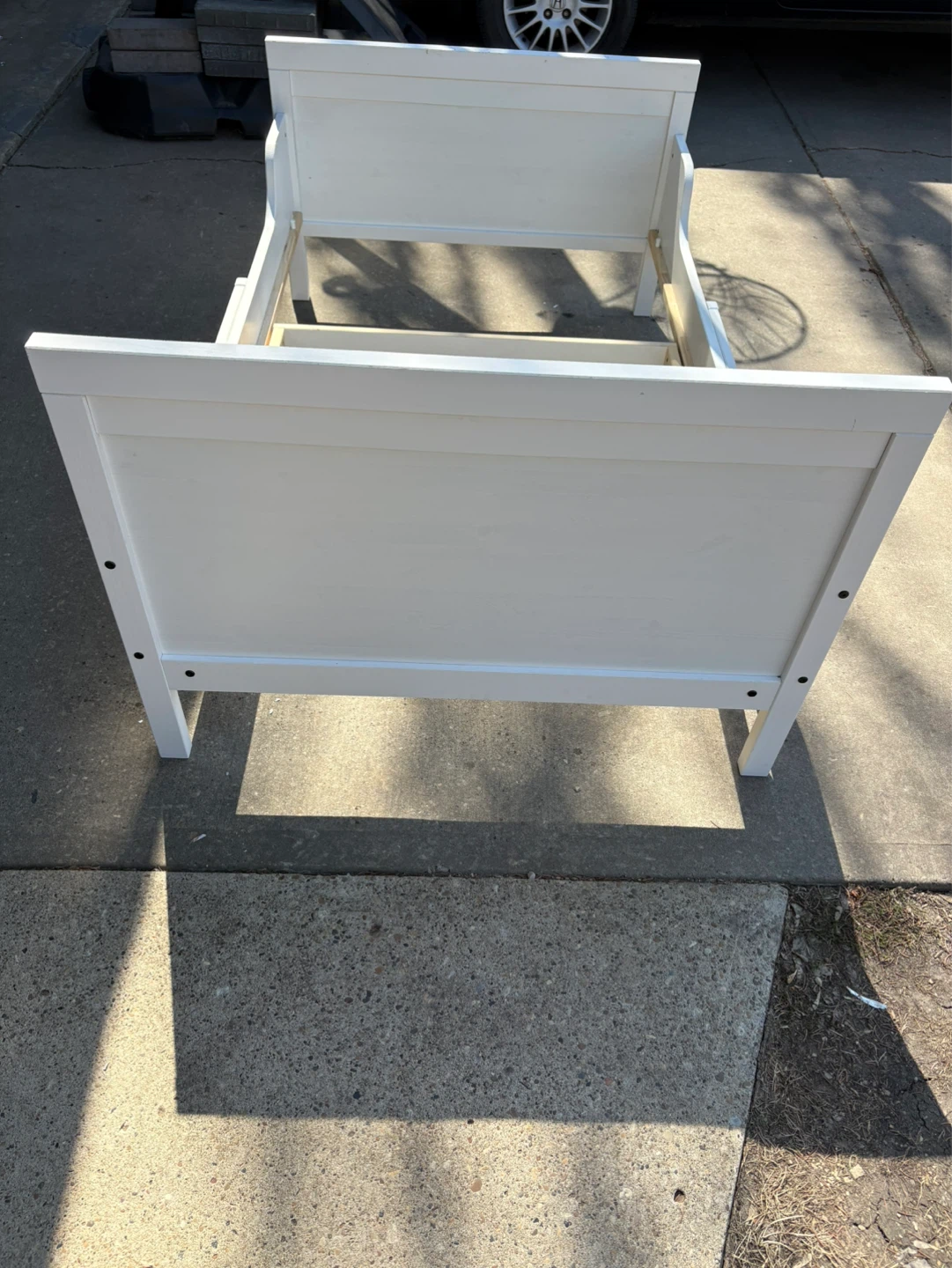 IKEA SUNDVIK Toddler Bed Frame - White - photo 3