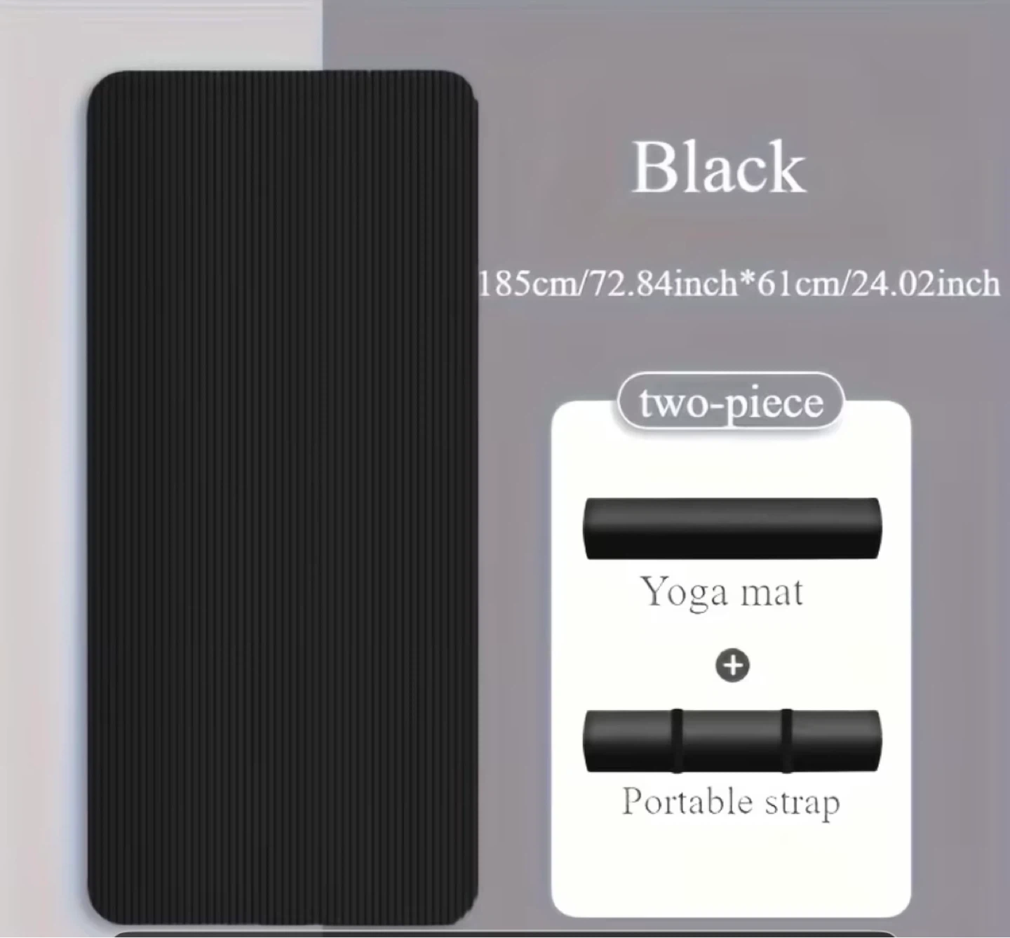 🧘 Extra Thick Yoga Mat - 10mm Anti-Slip Exercise Mat