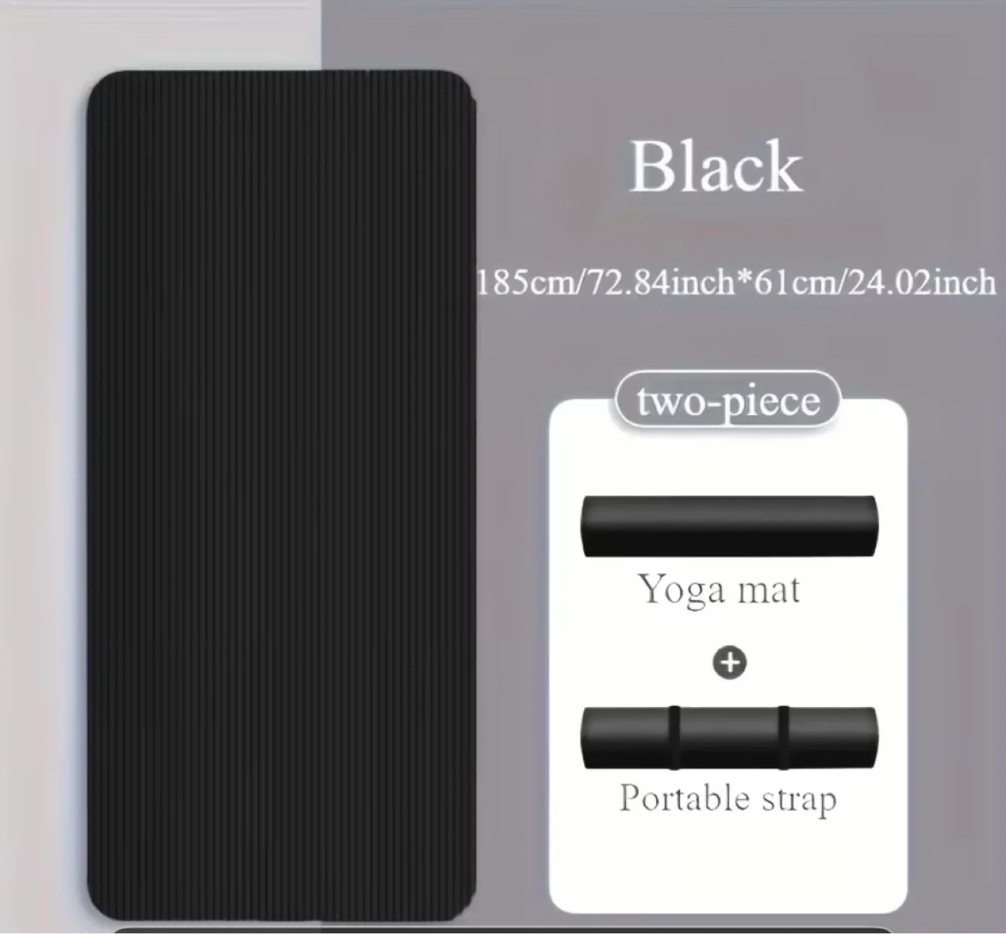 🧘 Extra Thick Yoga Mat - 10mm Anti-Slip Exercise Mat