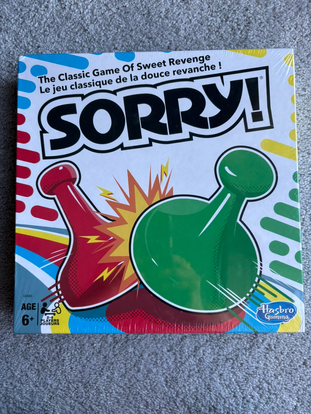 Sorry! The Classic Game Of Sweet Revenge Board Game