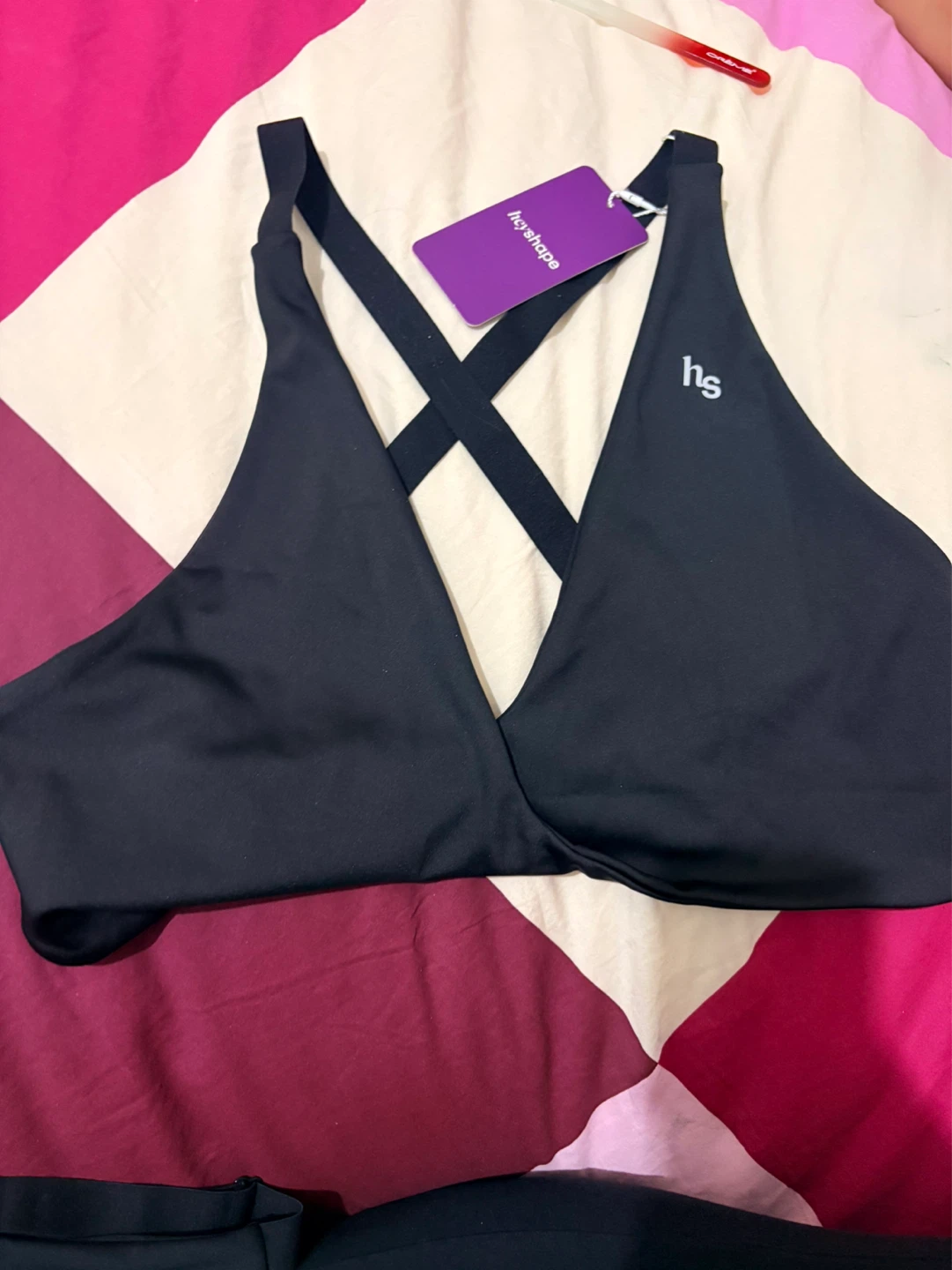 Heyshape Black Sports Bra XL