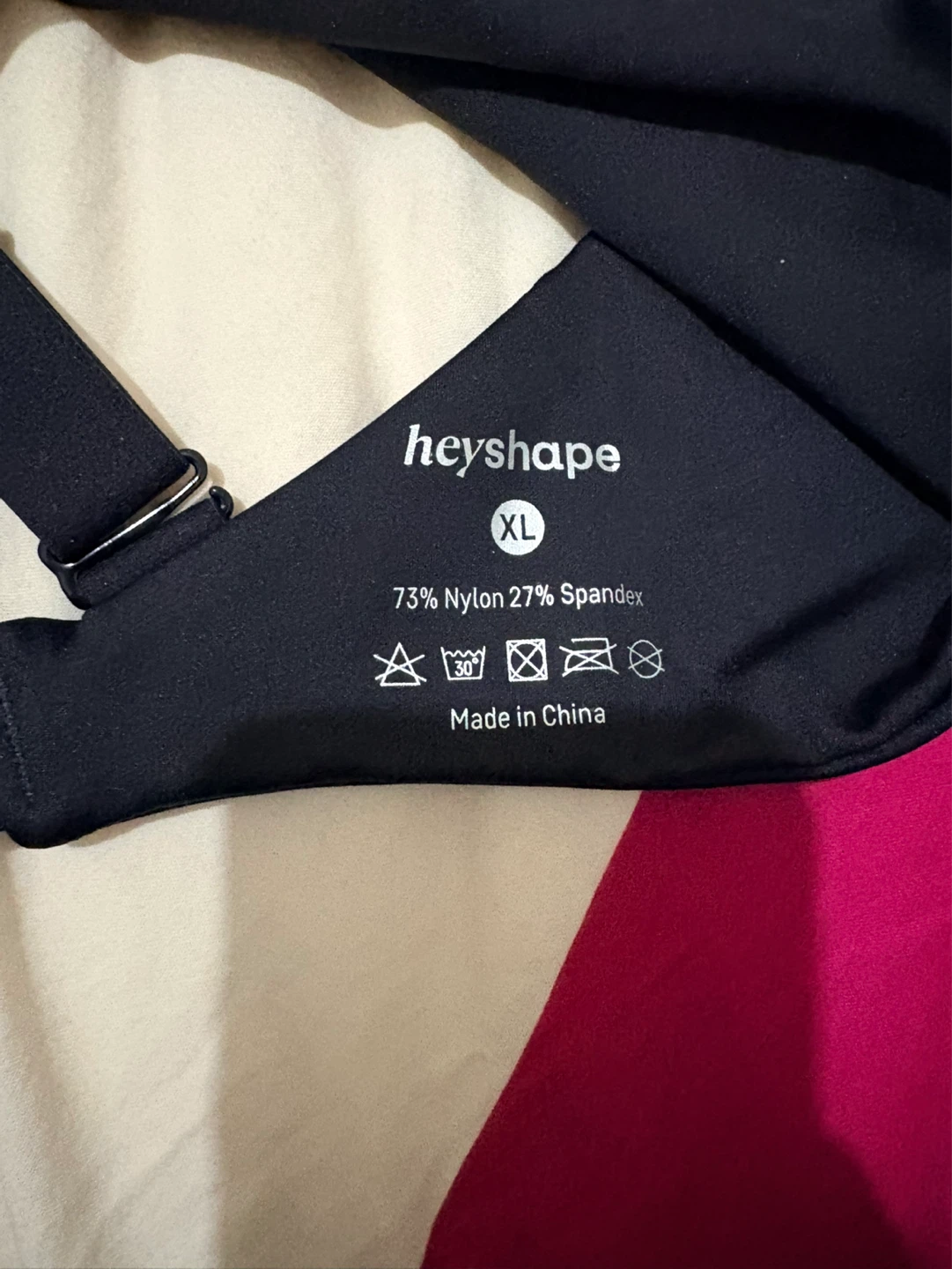 Heyshape Black Sports Bra XL - photo 3