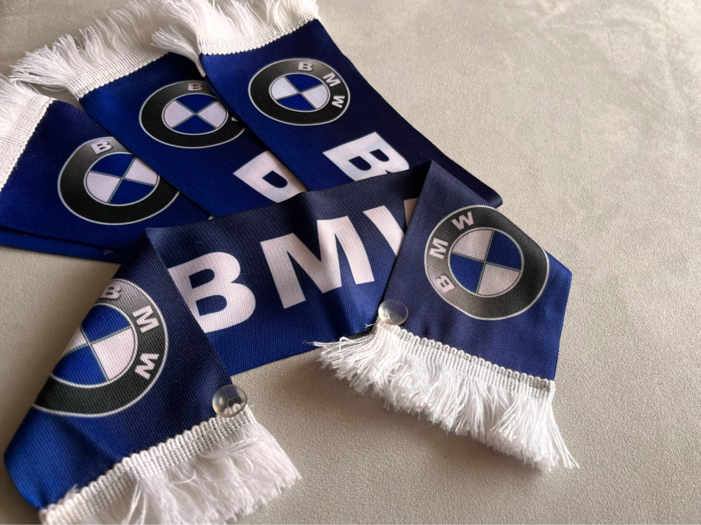 NEW — $10 each BMW 19” Scarf Decor Car Accessories - photo 3
