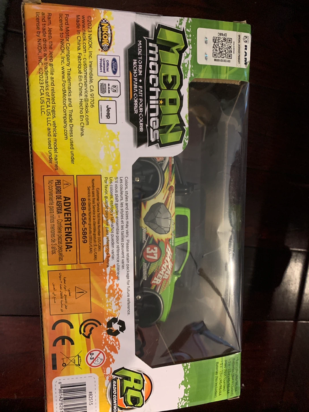 NEW- RC Mean Machines RAM 1500 Rebel Radio Control Truck - photo 3
