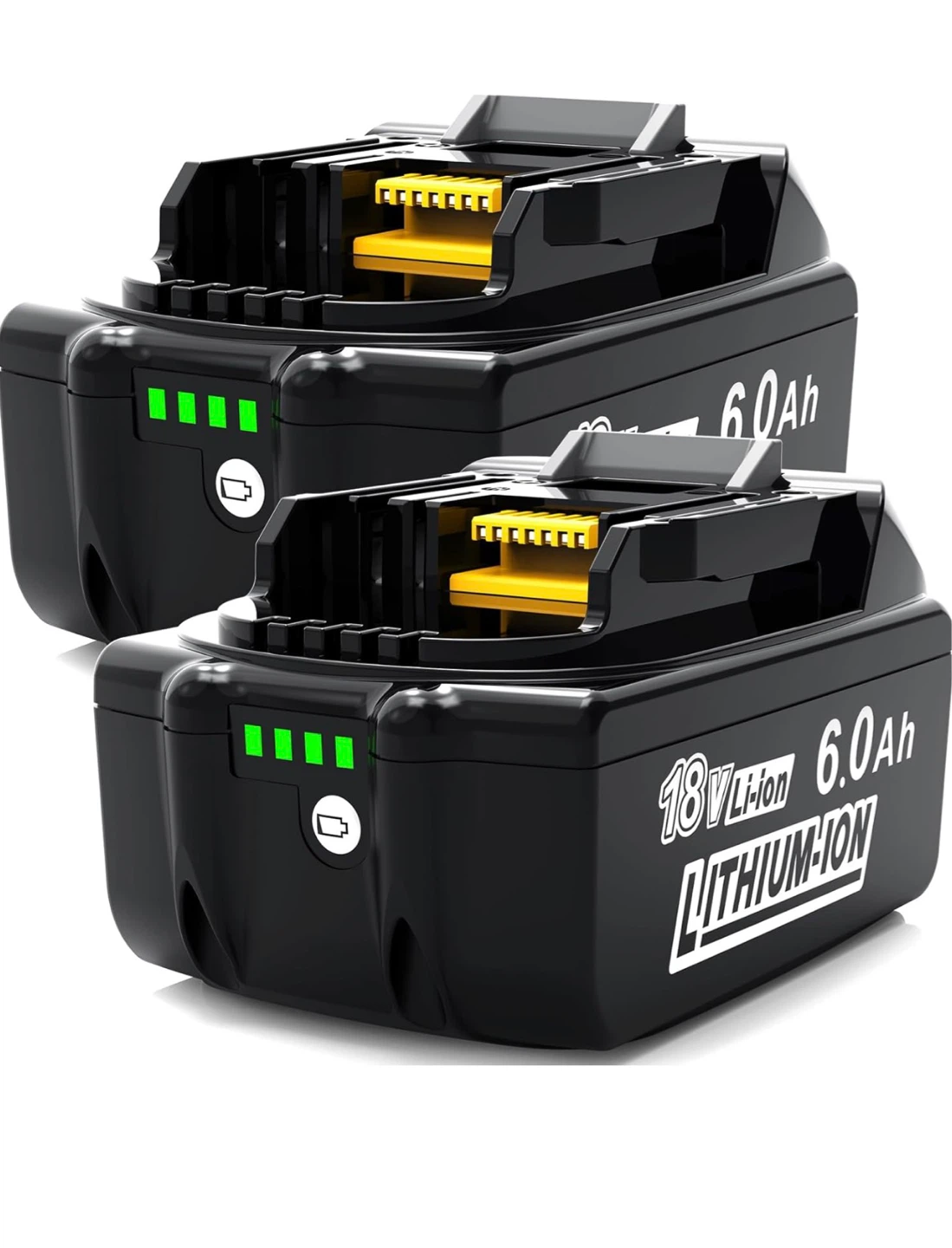 18V 6.0Ah Lithium-Ion Replacement Battery for Makita Tools