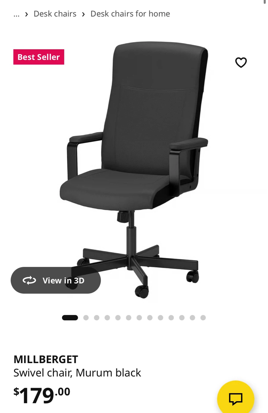 MILLBERGET Swivel Chair - IKEA - photo 5