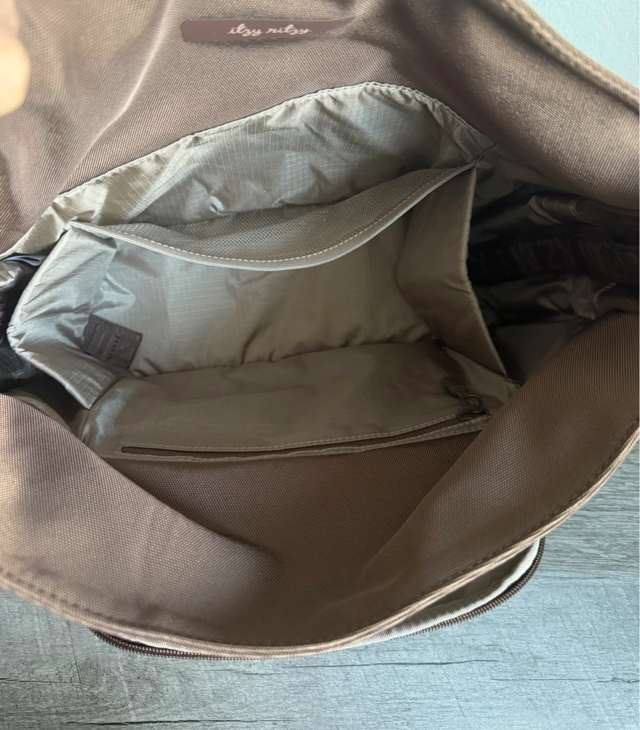 Itzy Ritzy Belong Cargo Caddy - Mocha - photo 4