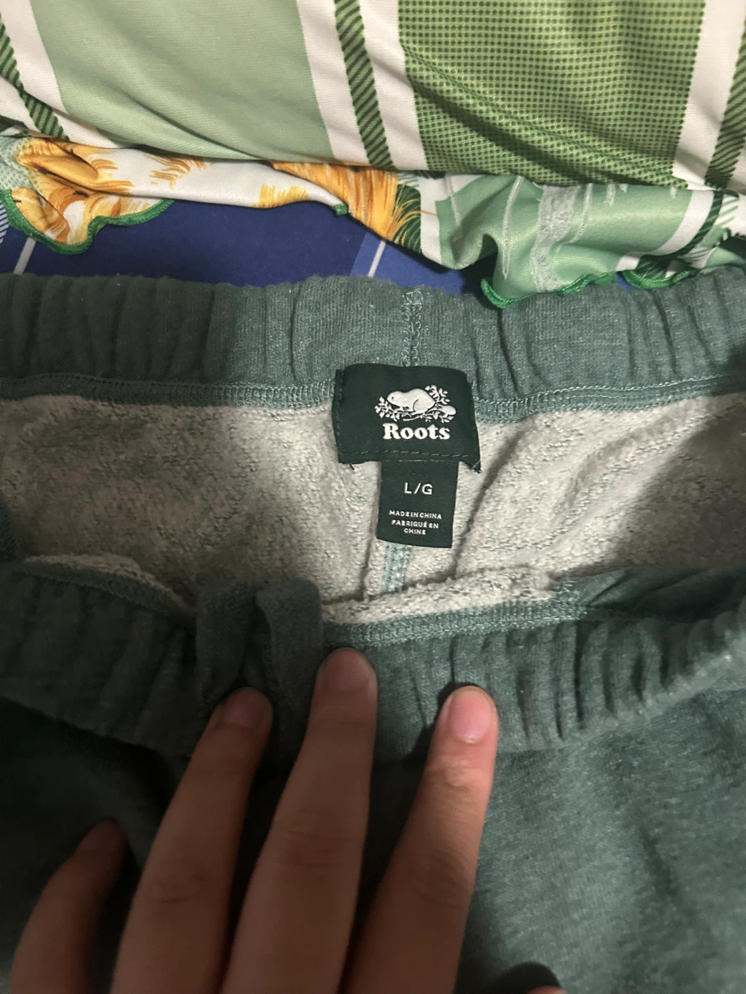 Roots Sweatpants - Green - L/G - photo 2