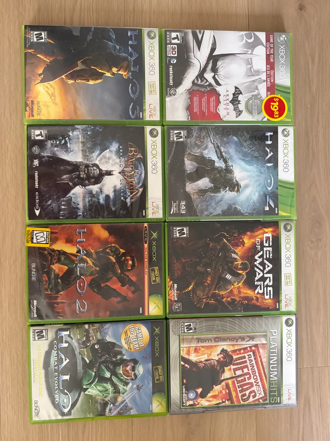 Bunch of old retro games