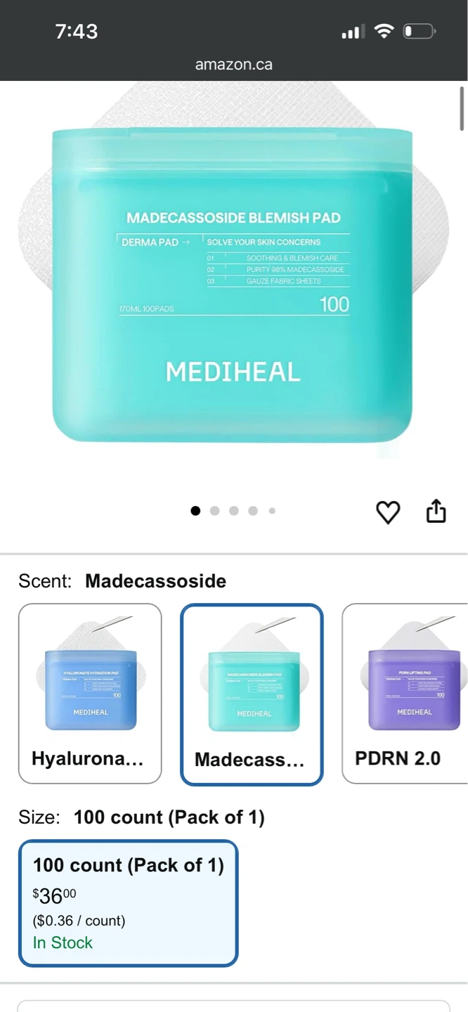 NEW Mediheal Korean Blemish Pad - photo 4
