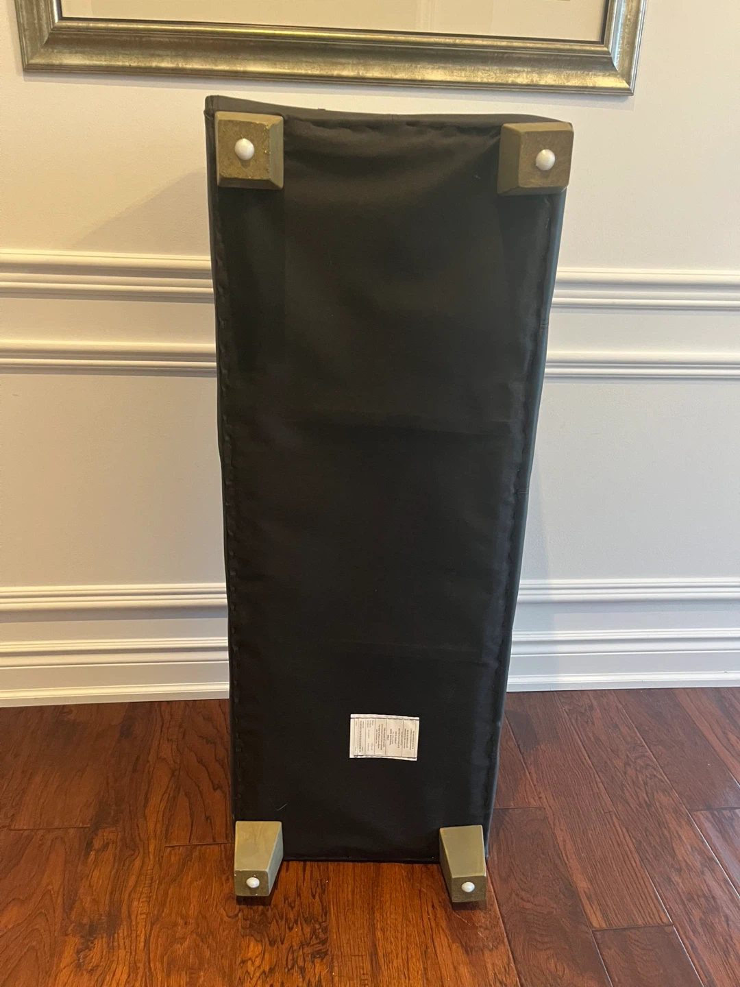 Black Ottoman with storage by Bouclair - photo 5
