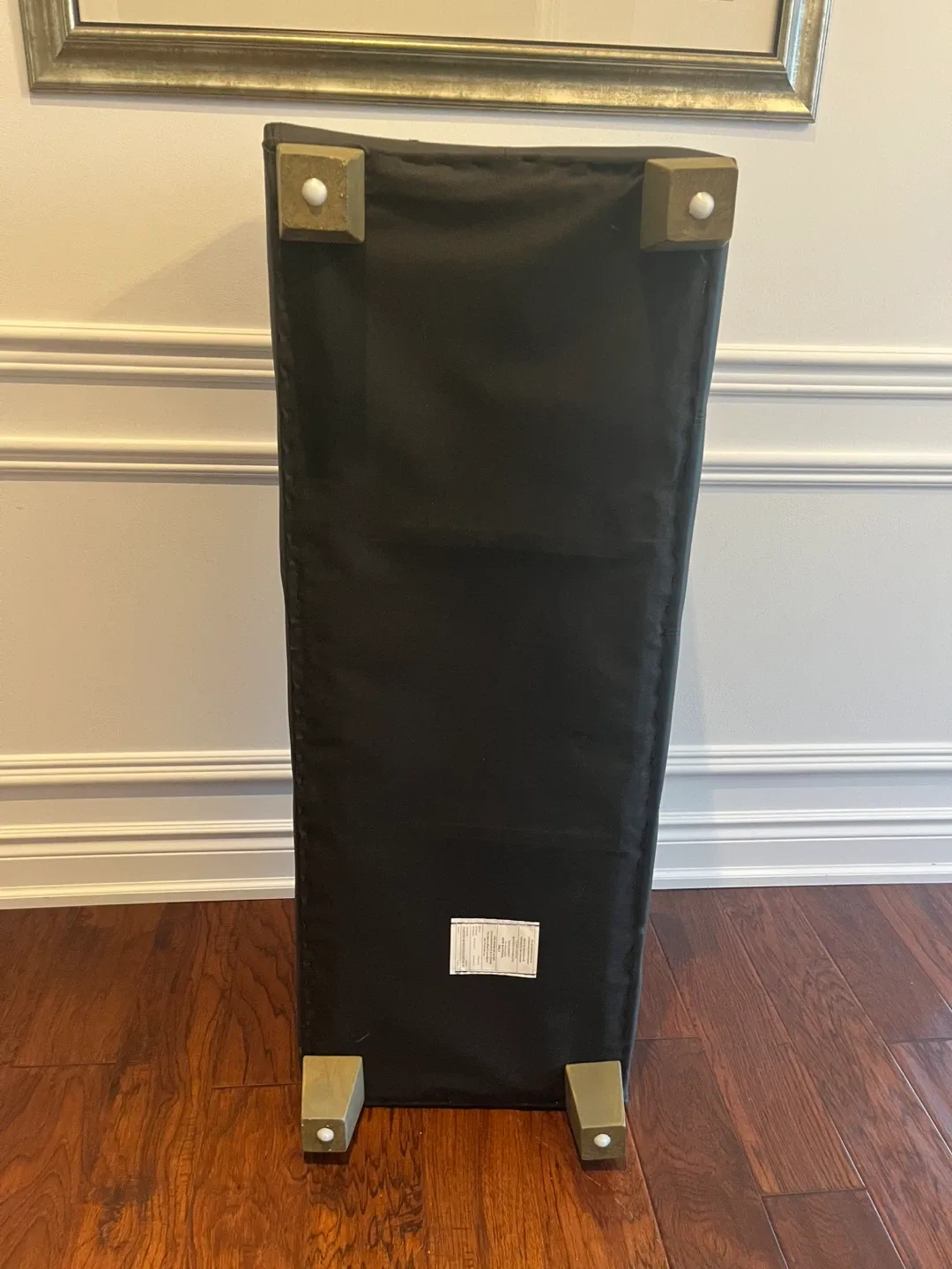 Black Ottoman with storage by Bouclair - photo 5