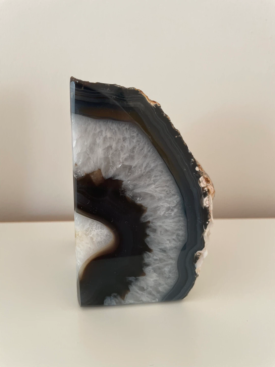 Agate Crystal Bookend - photo 2