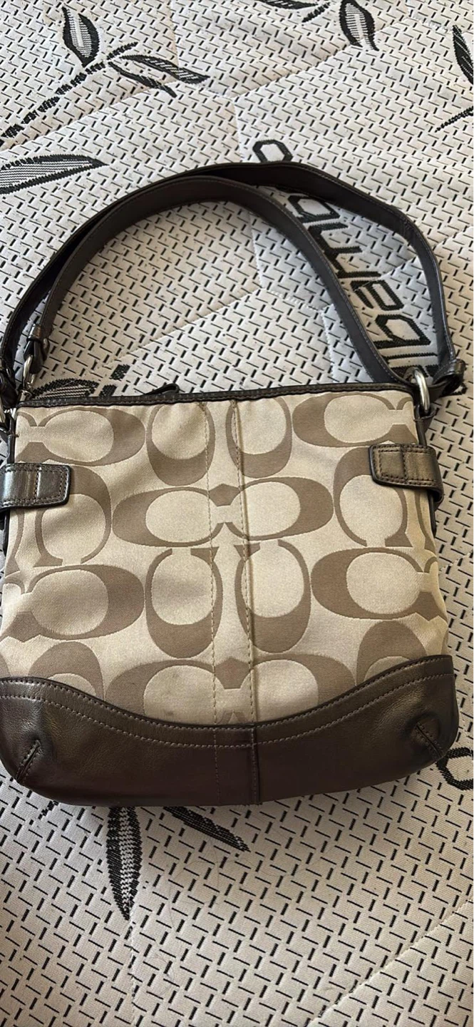 Coach Monogram Shoulder Bag - photo 4