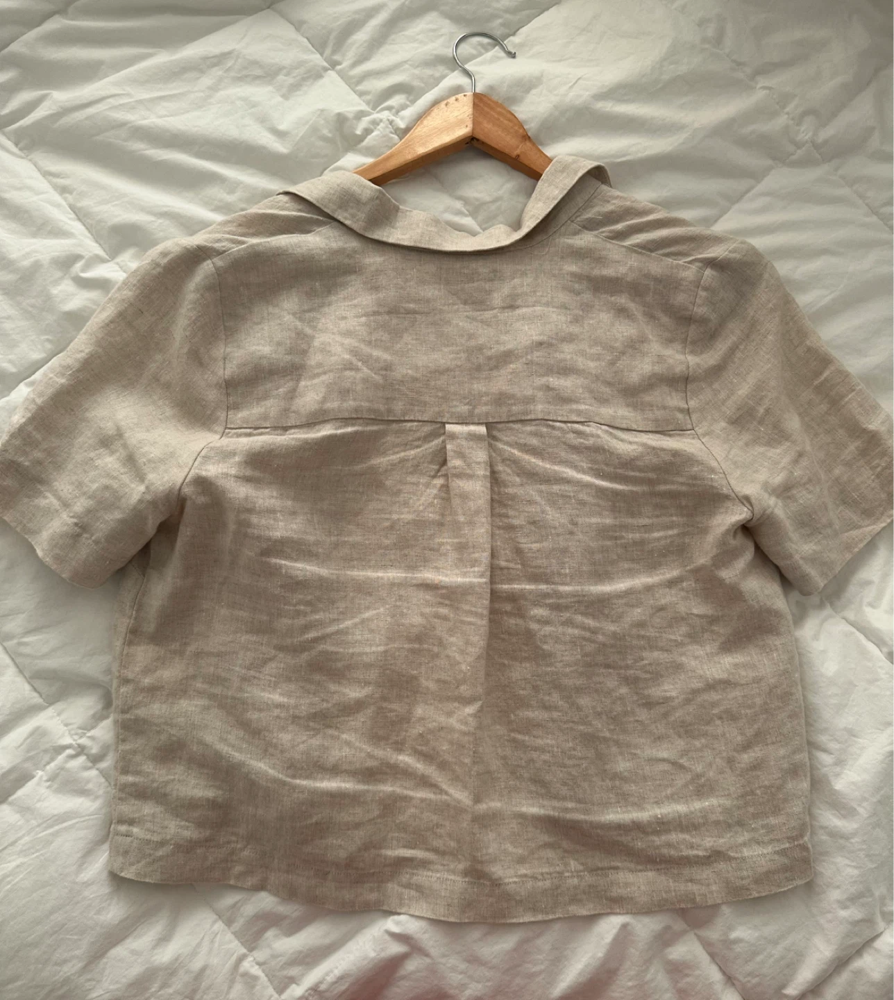 Wilfred Linen Short Sleeve Button-Up Shirt - photo 3