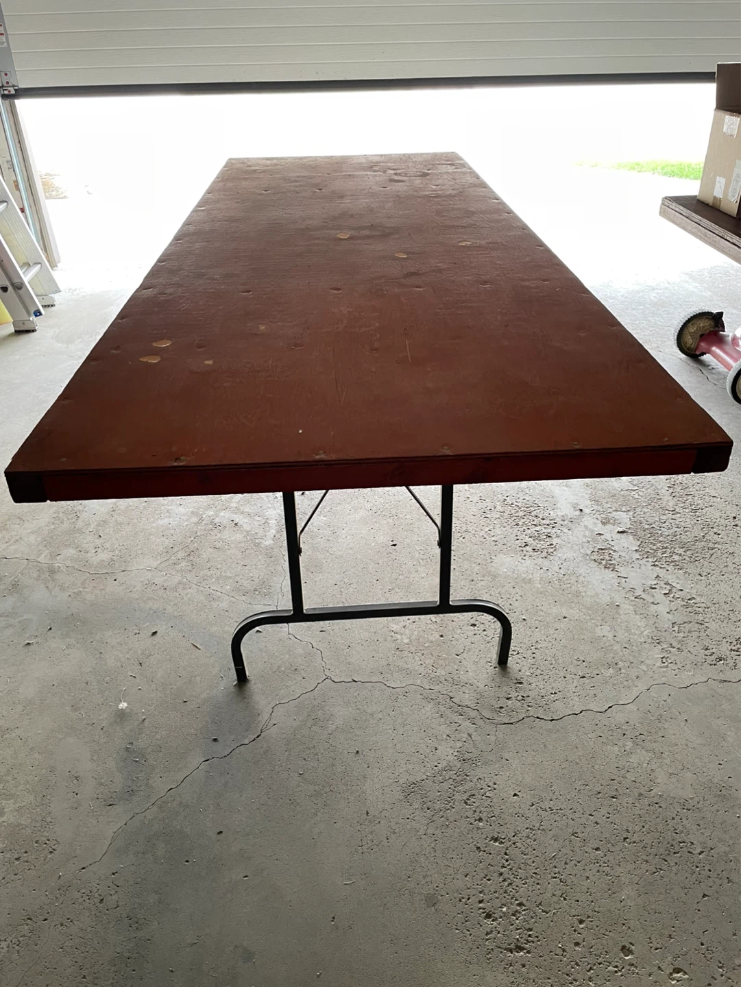 Foldable Large Rectangular Table