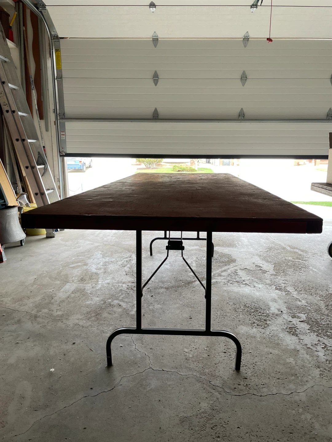 Foldable Large Rectangular Table - photo 2