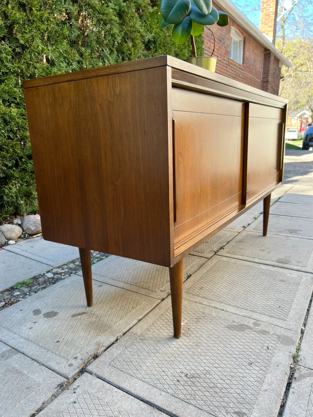 MCM Walnut Credenza - photo 3