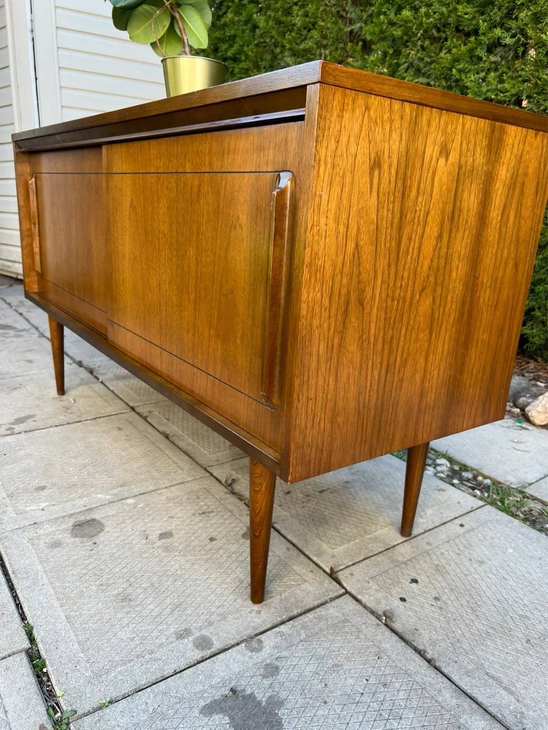 MCM Walnut Credenza - photo 4