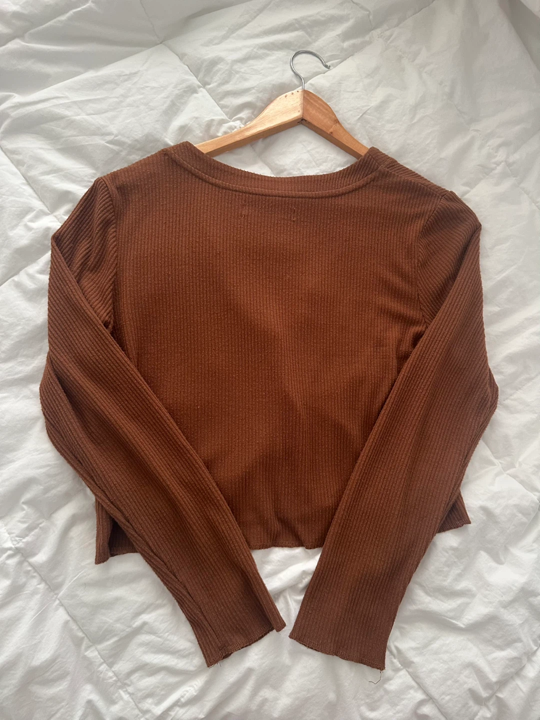 Oak + Fort Ribbed Cardigan - photo 2