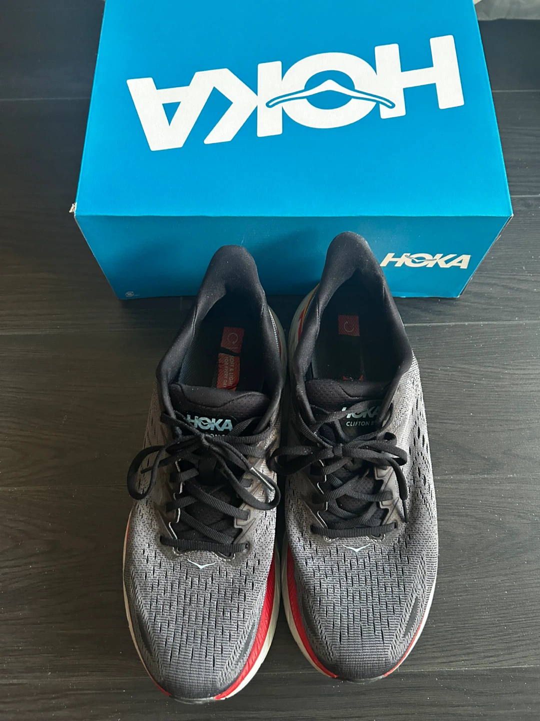 Hoka Clifton 8 Men’s Running Shoes: UK 10 - photo 3