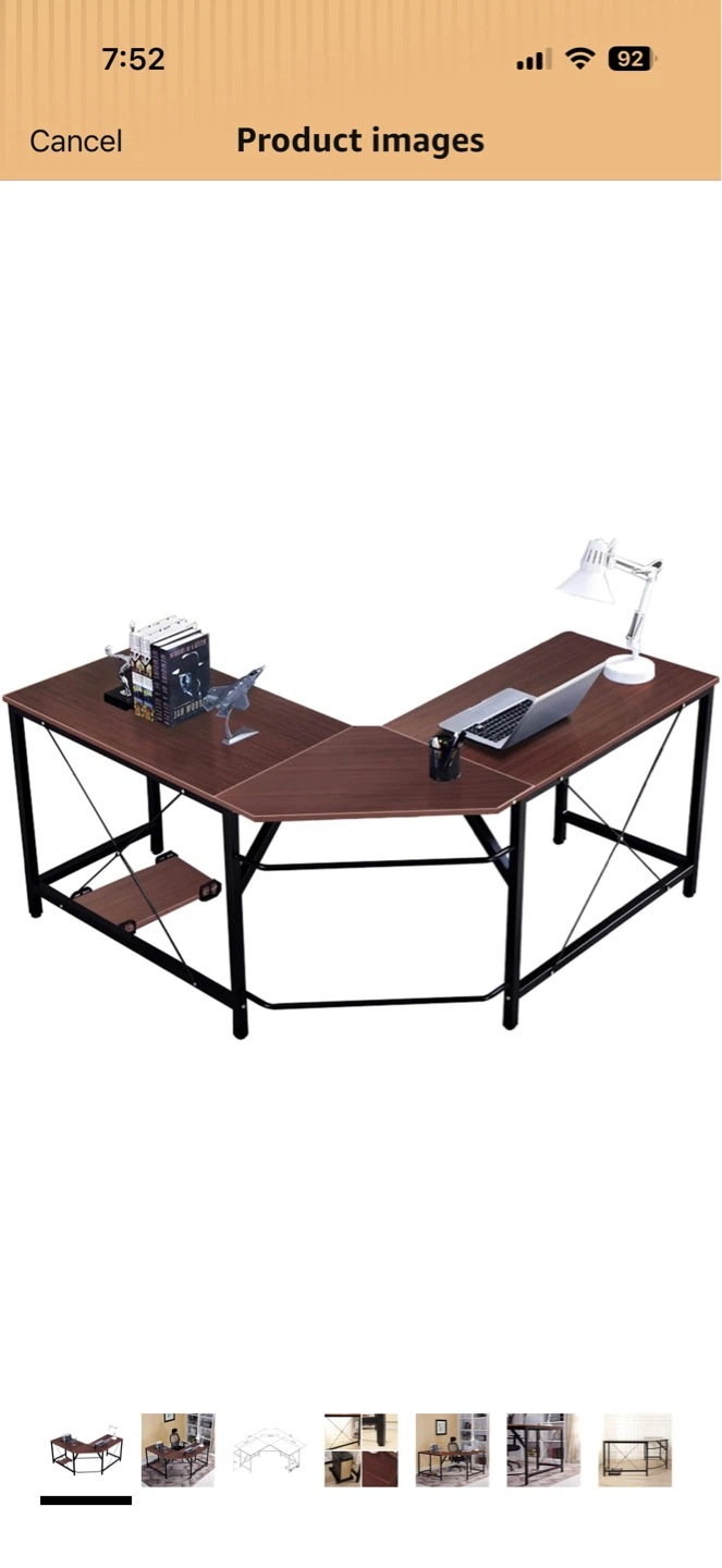 DlandHome L-Shaped Computer Desk - photo 3
