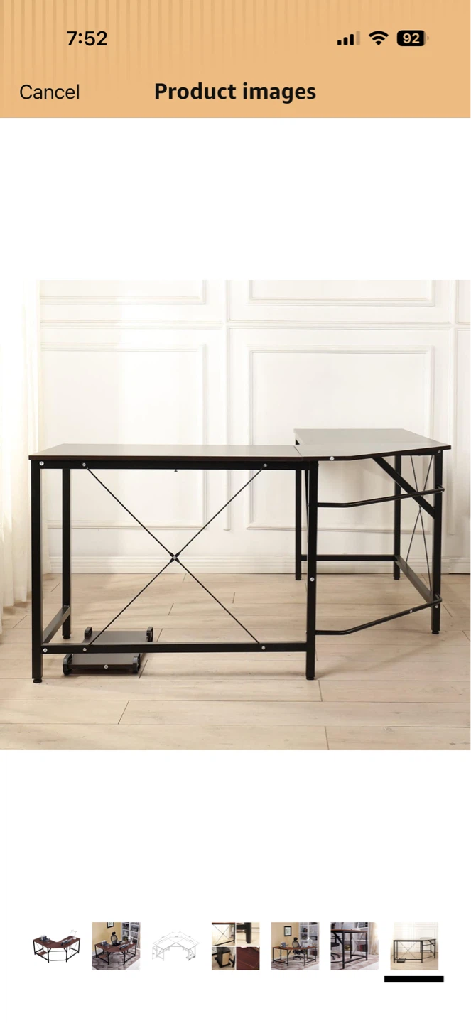 DlandHome L-Shaped Computer Desk - photo 4