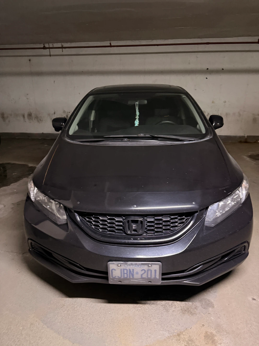 Black Honda Civic EX Sedan 2014 - photo 3