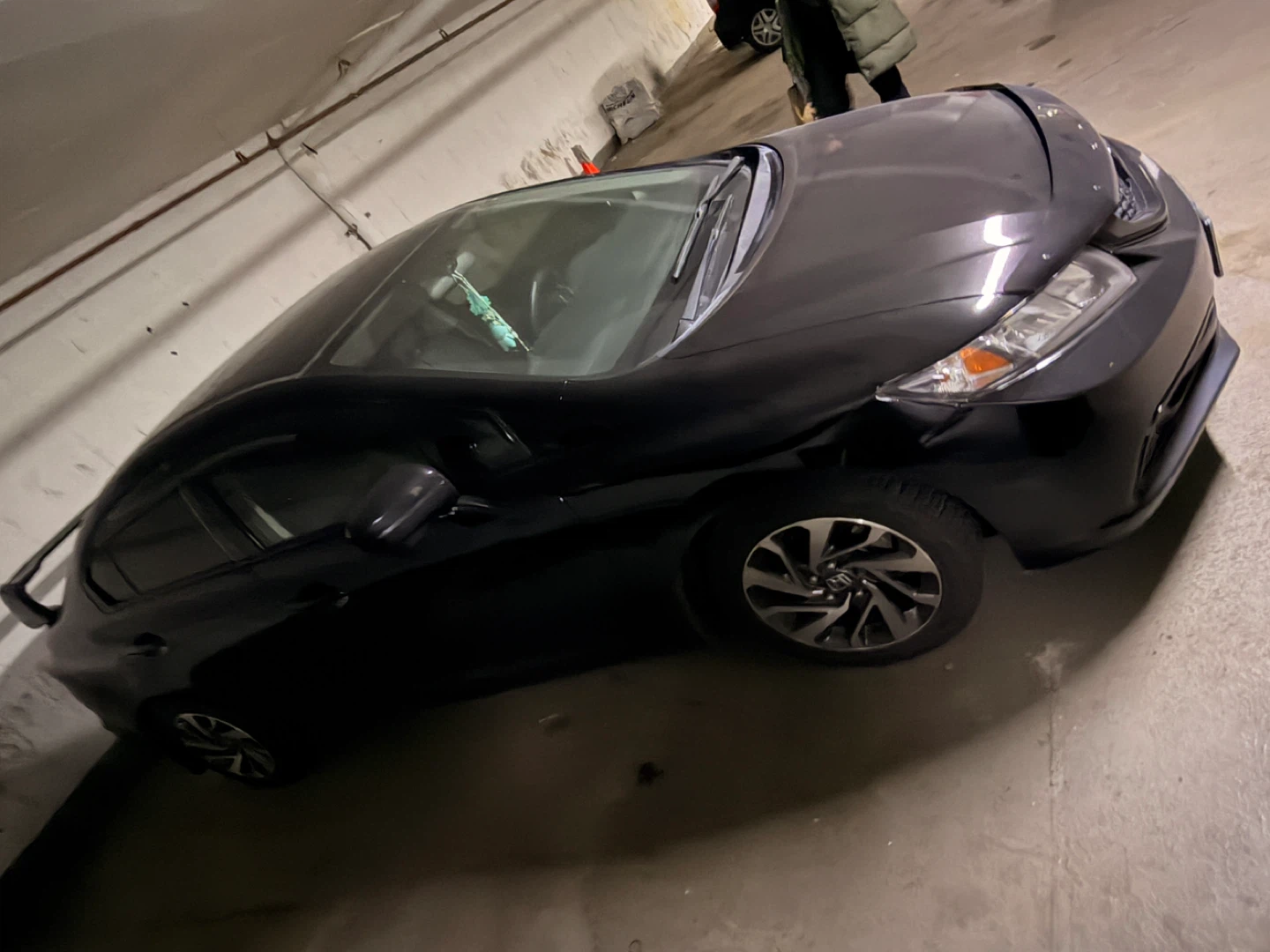 Black Honda Civic EX Sedan 2014 - photo 2