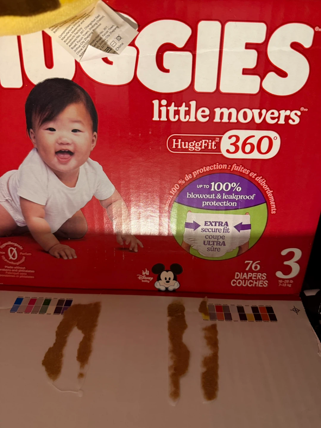 Huggies Little Movers Diapers Size 3 - 76 Count