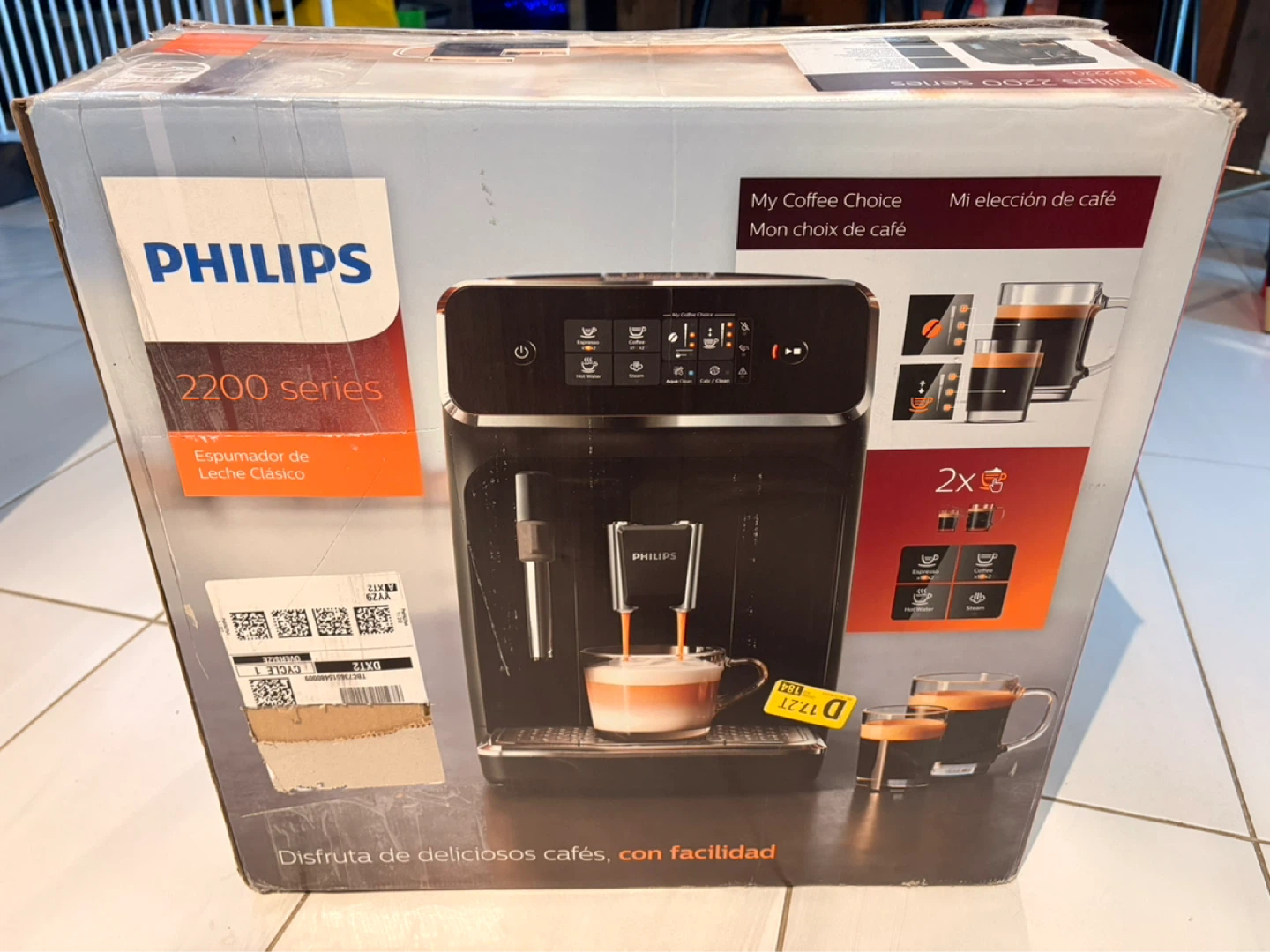 Philips 2200 Series LatteGo Espressomachine - photo 3