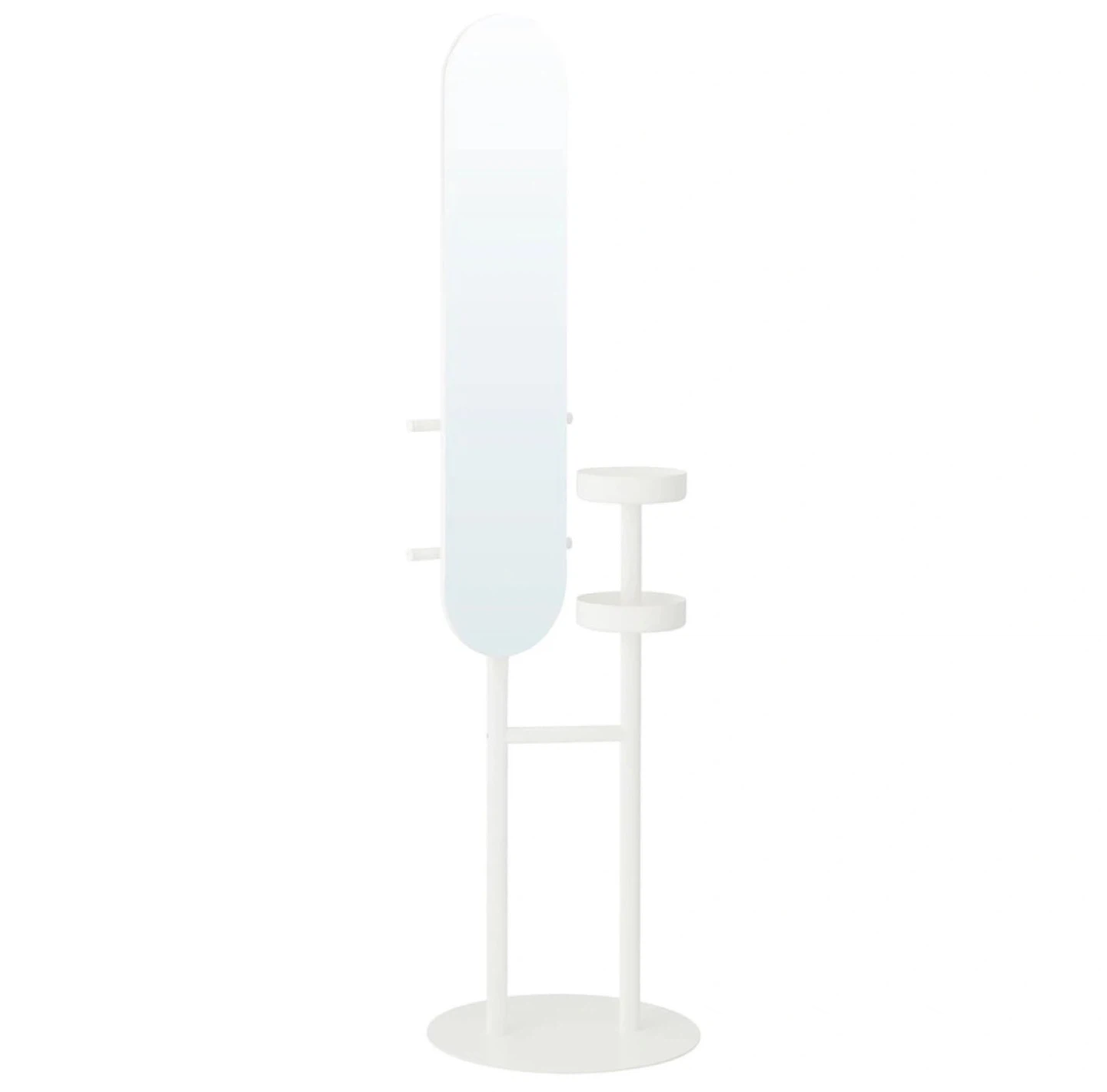 IKEA Lierskogen Valet Stand Mirror tray hook hanger - photo 3
