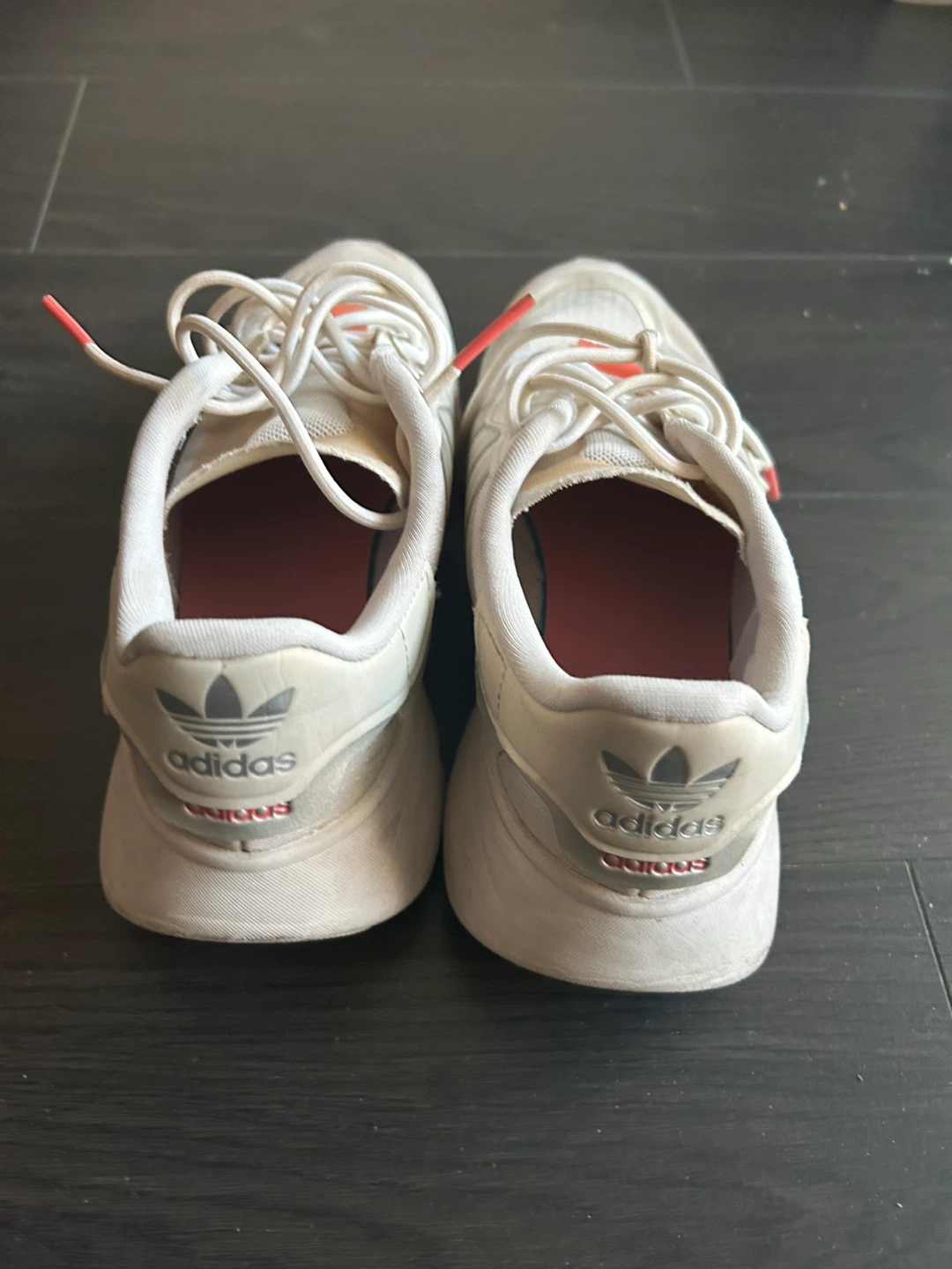 Adidas Choigo White Metallic Silver Rose Tone Women's Shoes US 6