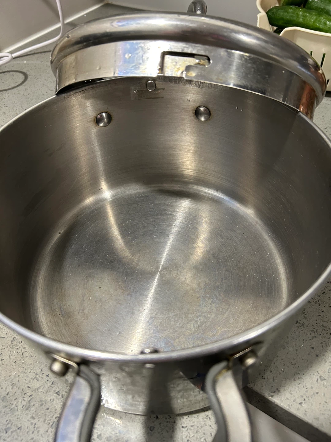 Select Stainless Steel Steamer Pot with Lid - photo 3