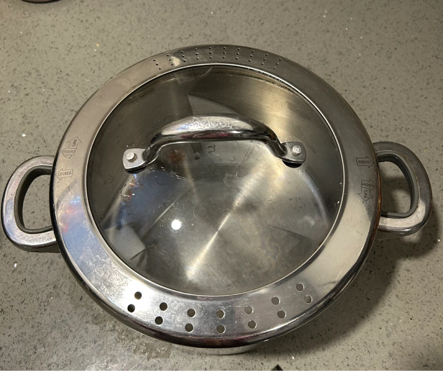 Select Stainless Steel Steamer Pot with Lid