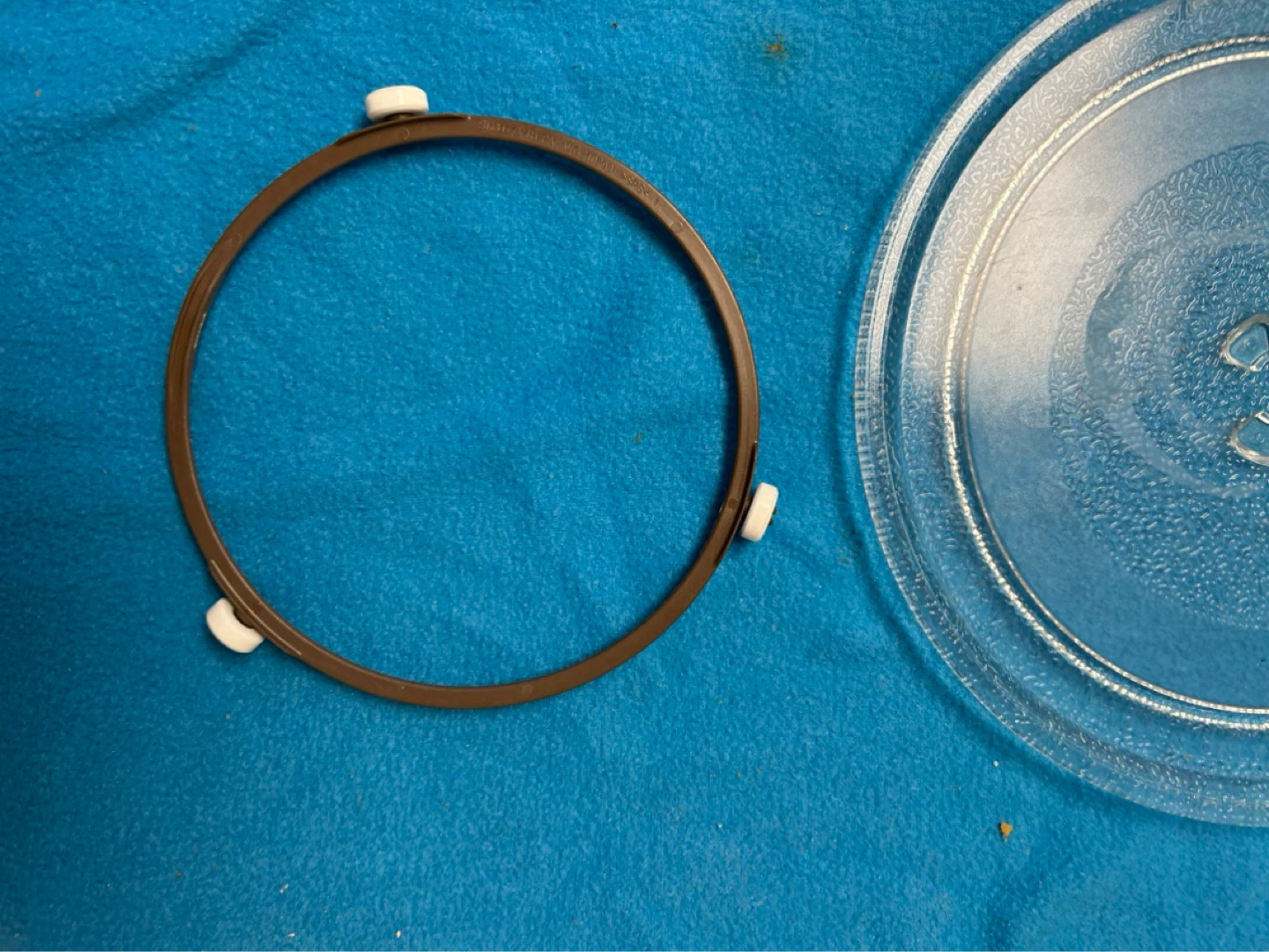 Microwave Turntable Plate and Ring - photo 3