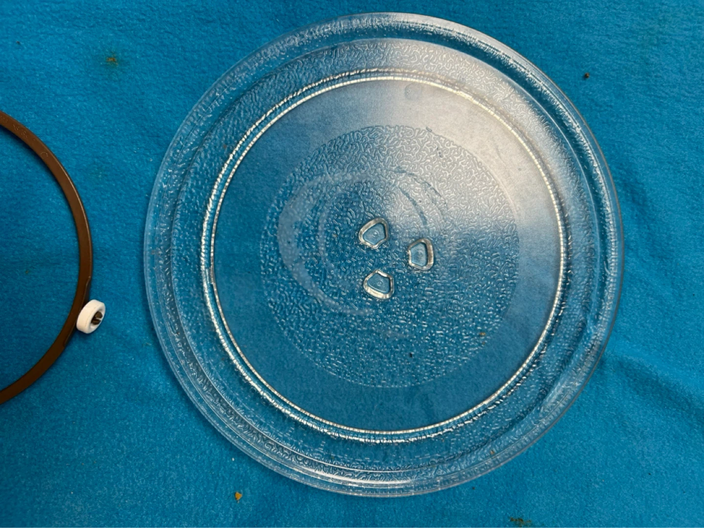 Microwave Turntable Plate and Ring - photo 2