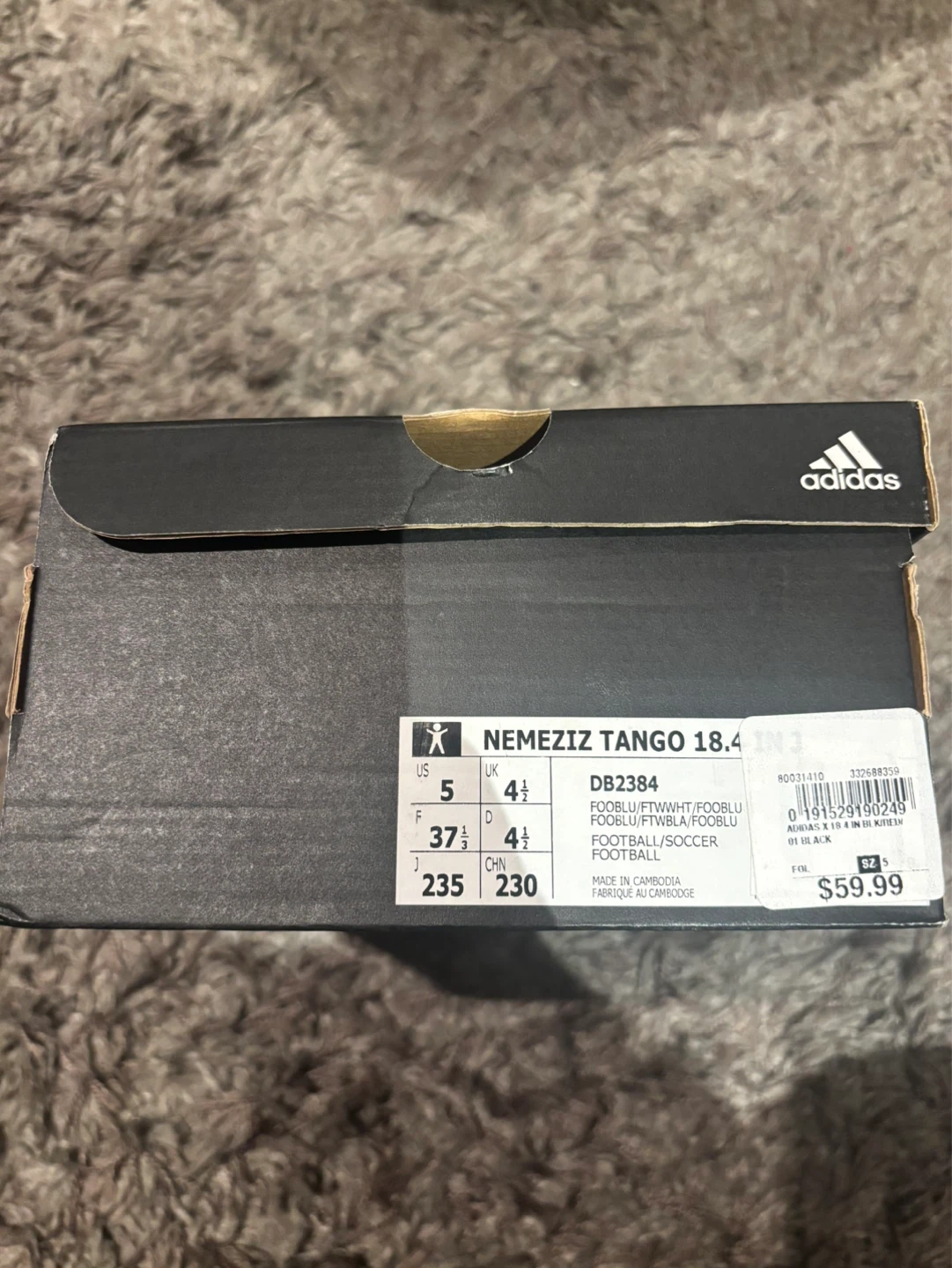Adidas Nemeziz Tango 18.4 Indoor Soccer Shoes - photo 3