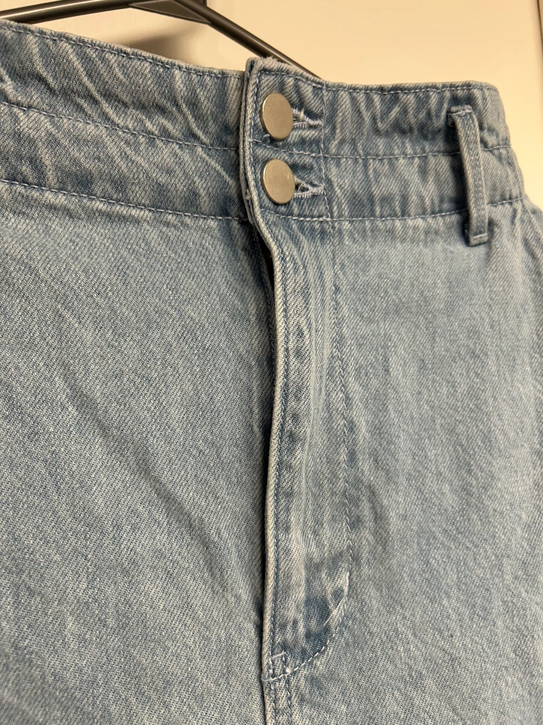 Light Wash Denim Pants - photo 3