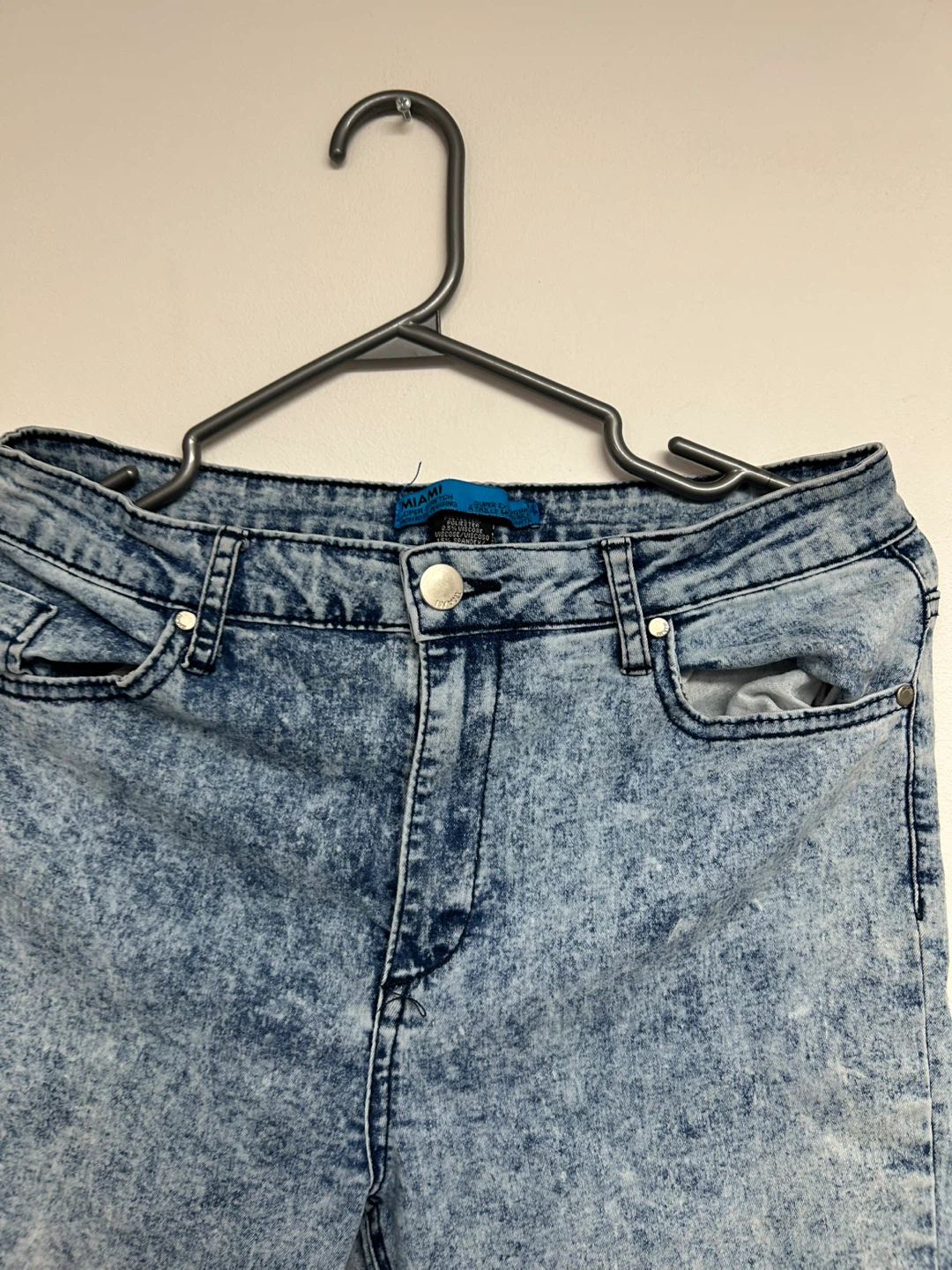 Miami Super Stretch High Rise Jeans - Size 7 - photo 2
